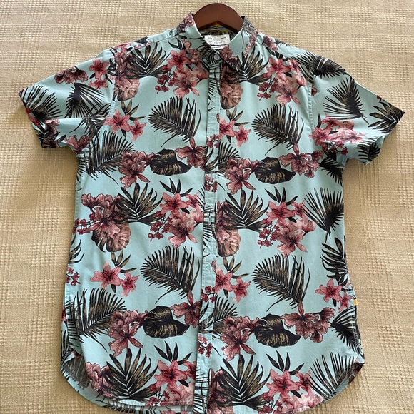 Denim and Flower “Hawaiian” Shirt - Picture 1 of 7